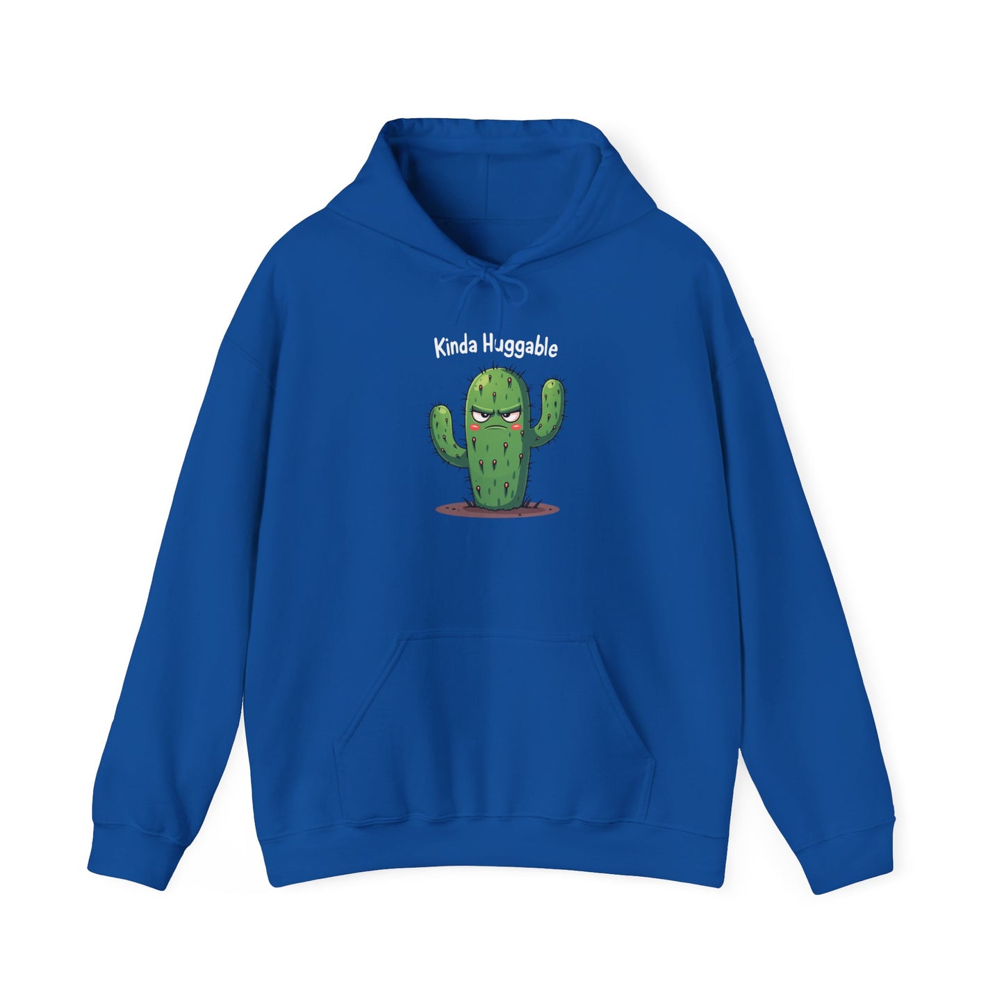 Kinda Huggable, Unisex Heavy Blend Sweatshirt, Comfy Gift, Funny Plant Lover Apparel, Perfect for Casual Outings, Spring Celebration - Psychonaut Swag