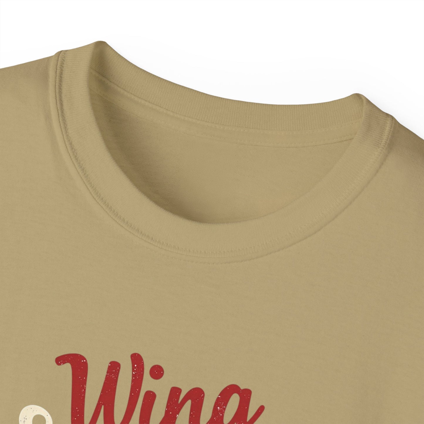 Wing Sweetheart Unisex Ultra Cotton Tee | Cute Graphic Shirt, Valentine's Day Gift, Trendy Casual Wear, Heart Theme Apparel, Unique T-Shirt - Psychonaut Swag
