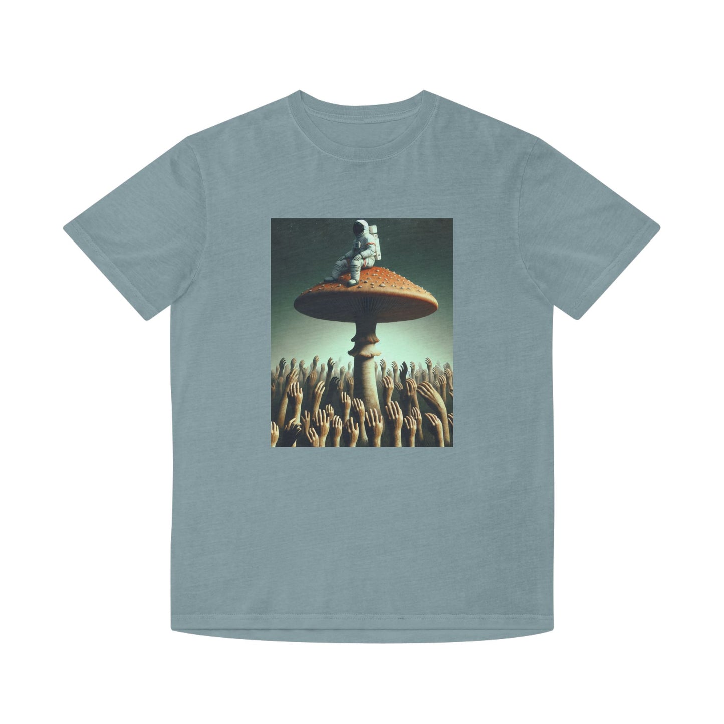 T-Shirt Psychedelic Explorer Unisex Faded Shirt - Psychonaut Swag