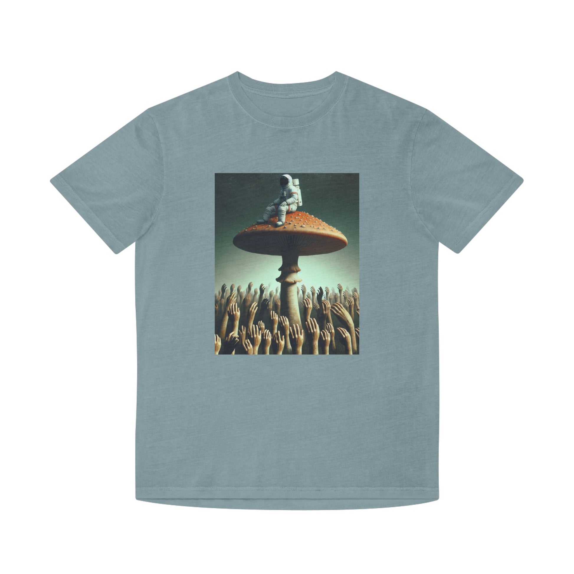 T-Shirt Psychedelic Explorer Unisex Faded Shirt - Psychonaut Swag