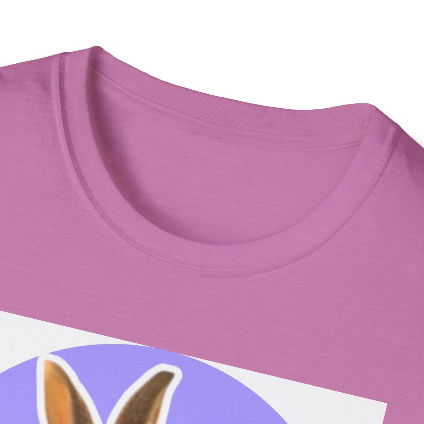 Easter Bunny and Chic, Unisex Softstyle T-Shirt