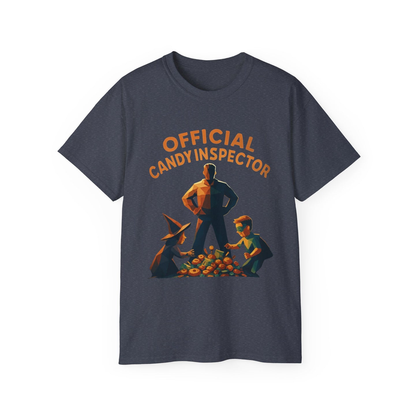Official Candy Inspector Unisex Ultra Cotton Tee, Funny Gift, Halloween Tee, Party Shirt, Retro Style T-Shirt