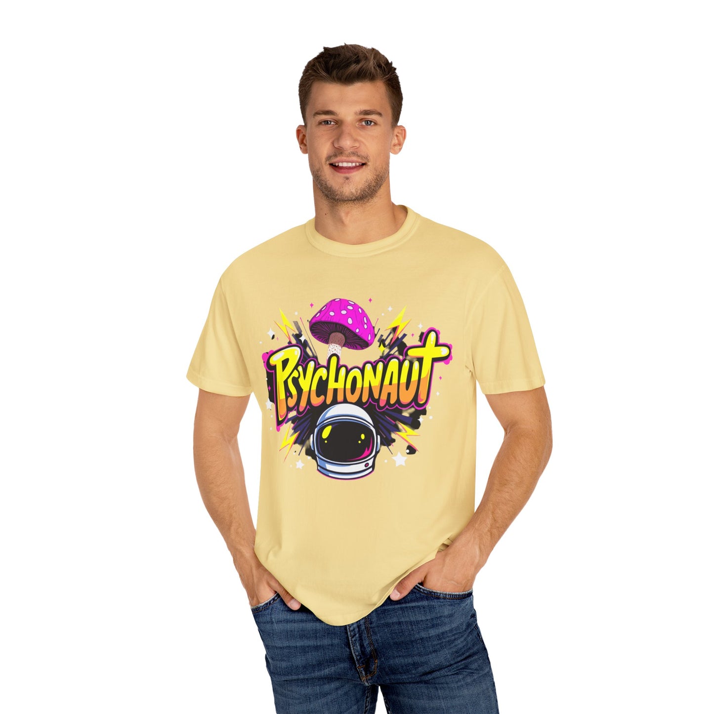 Psychonaut Explorer, Unisex Graphic T-Shirt - Fun, Colorful Space Design for Adventure Lovers - Psychonaut Swag