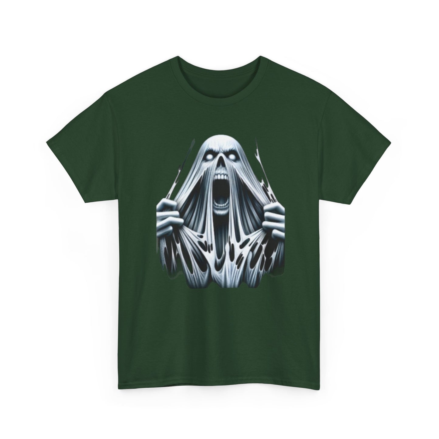 Free Spirit, Unisex Heavy Cotton Tee, Halloween Shirt, Scary Graphic Tee, Horror Movie Merch, Unisex Tee for Spooky Season