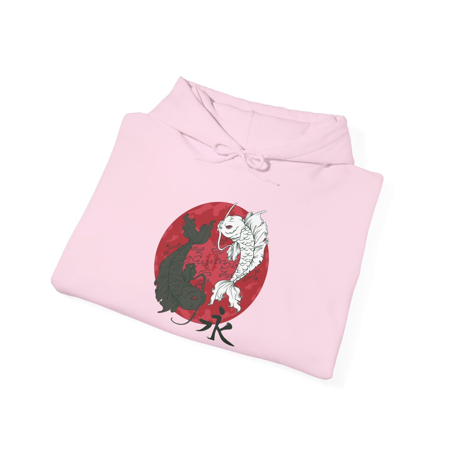 Yin Yang Koi, Unisex Heavy Blend™ Hooded Sweatshirt