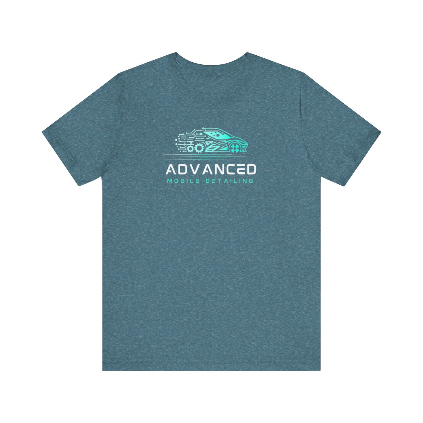 Advanced Mobile Detailing, Super soft style, Unisex Tee, Car Enthusiast Shirt, Automotive Gift, Stylish Car Wash Tee, Perfect for Mechanics, Birthday or Holiday Gift