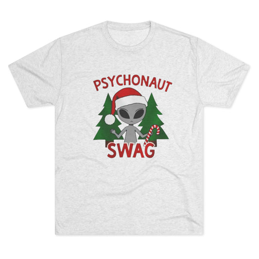Psychonaut Swag Christmas Tee — Alien Santa Holiday T‑Shirt