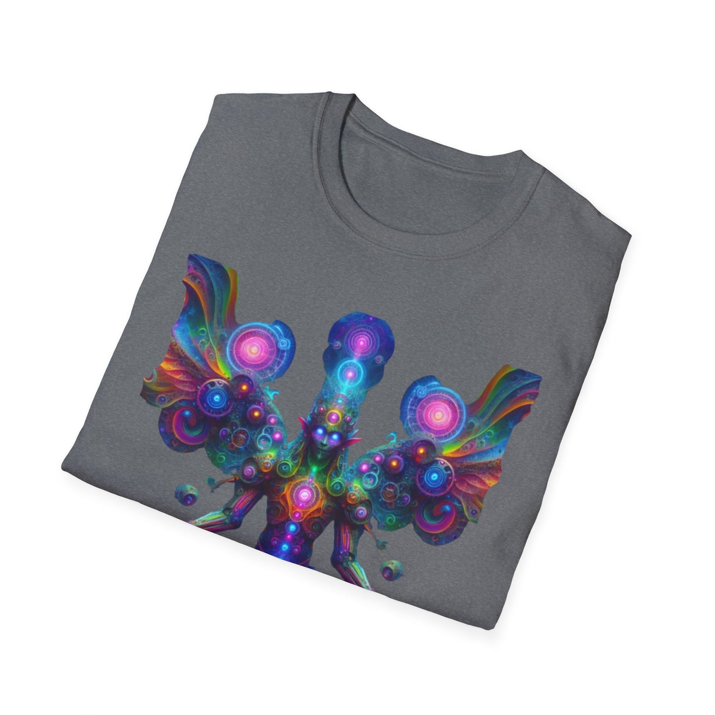 Mechanical Elf, Psychonaut Swag, Unisex Softstyle T-Shirt - Psychonaut Swag