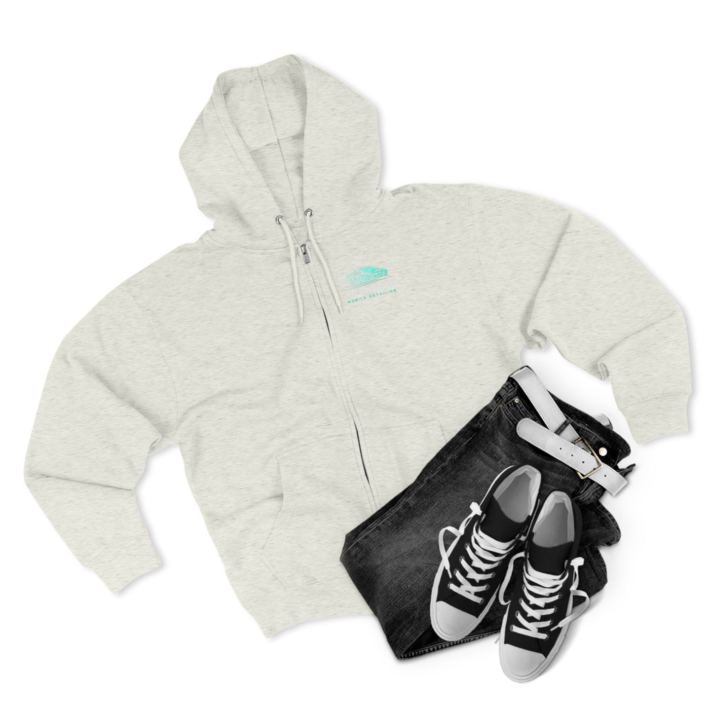 Advanced Mobile zip-up, Exploration Unisex Zip Hoodie, Cozy Zip Up, Casual Wear, Gift for Adventurers, Travel Enthusiasts