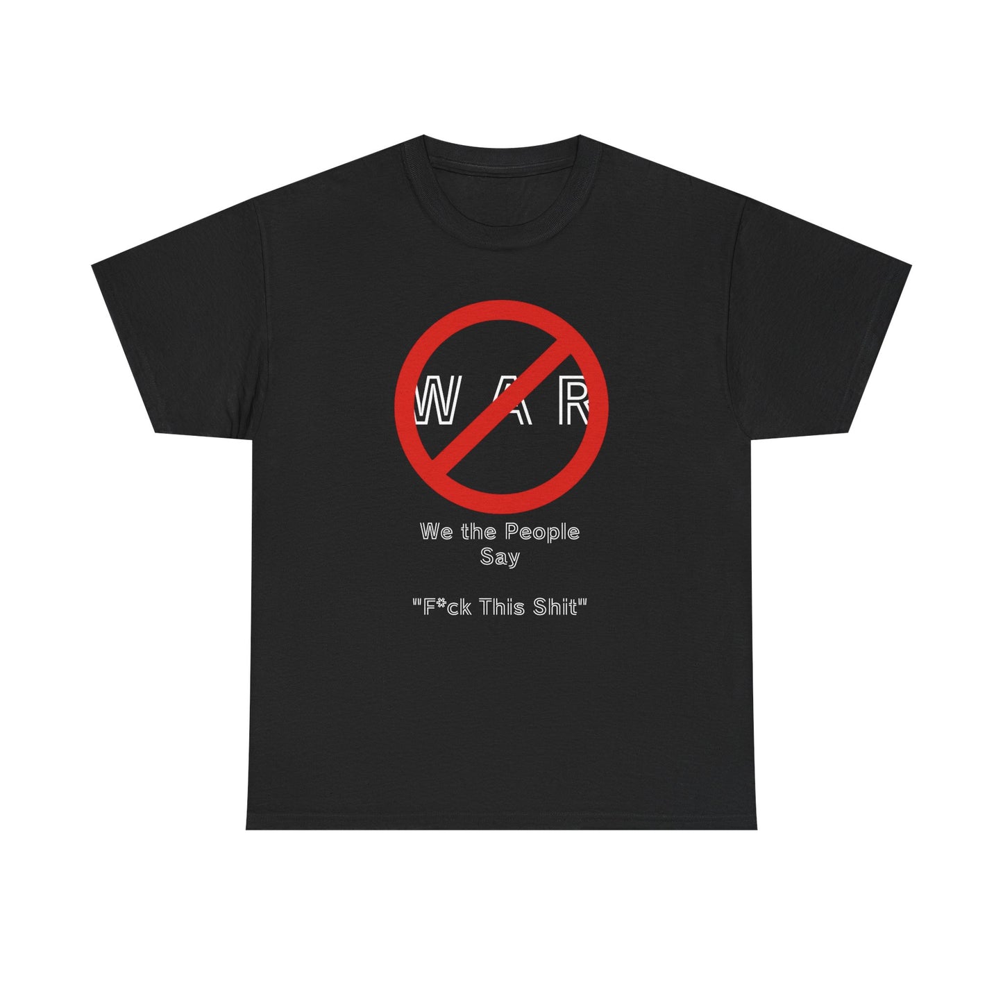 No War, Unisex Heavy Cotton Tee - Psychonaut Swag