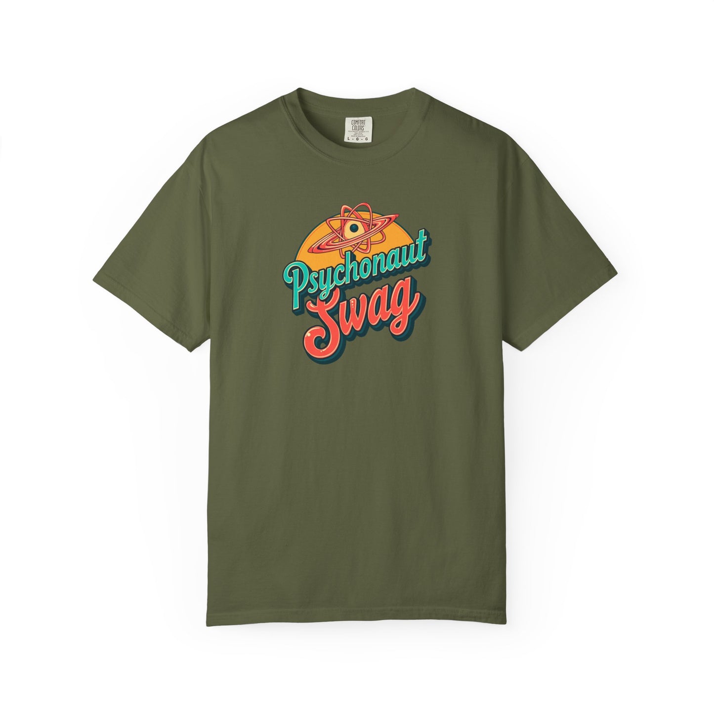 Psychonaut Swag, Atom tee shirt, Psychedelic T-Shirt | Retro Psychonaut Swag Tee | Unique Gift for Festival Lovers, Casual Wear, Art Enthusiasts, Unisex Apparel - Psychonaut Swag