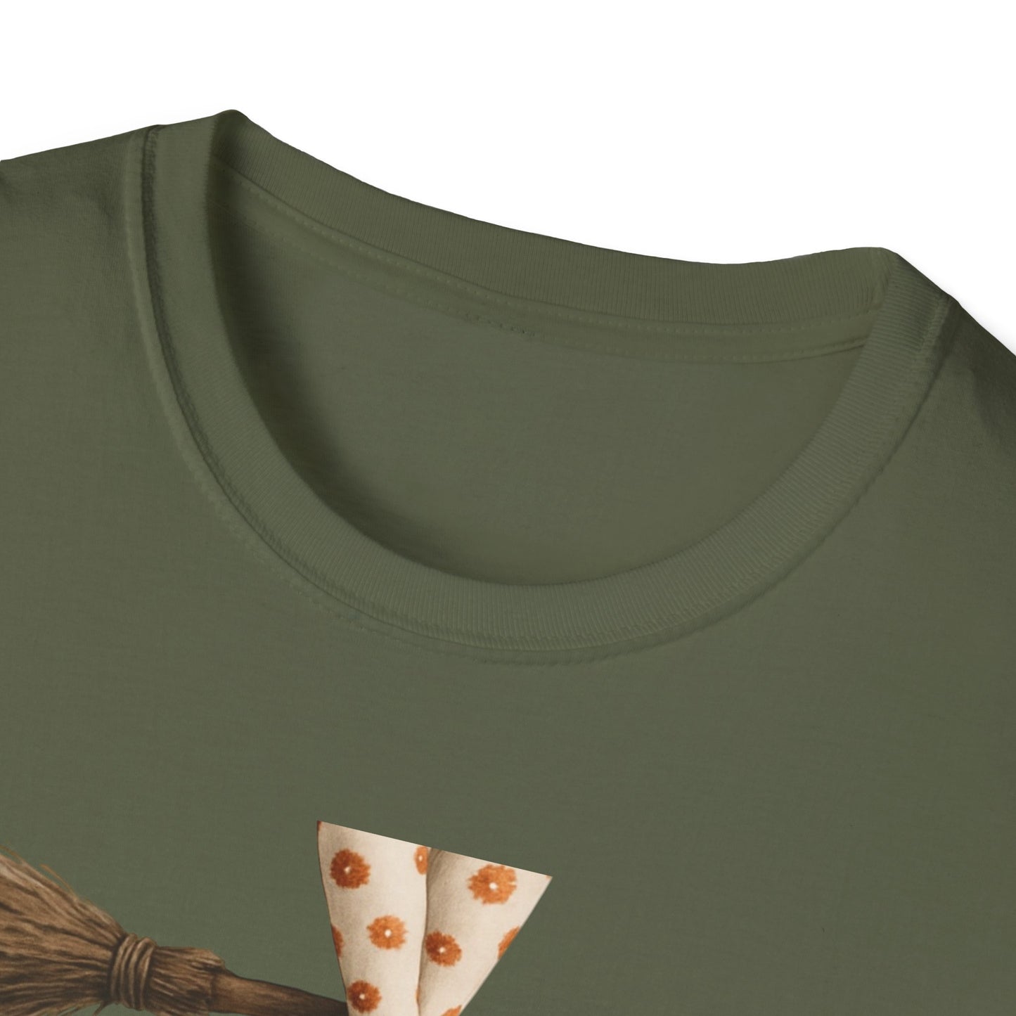 Bat and Bubblegum Unisex Softstyle T-Shirt, Halloween Top, Whimsical Graphic Tee, Cute Gift for Animal Lovers, Fall Vibes