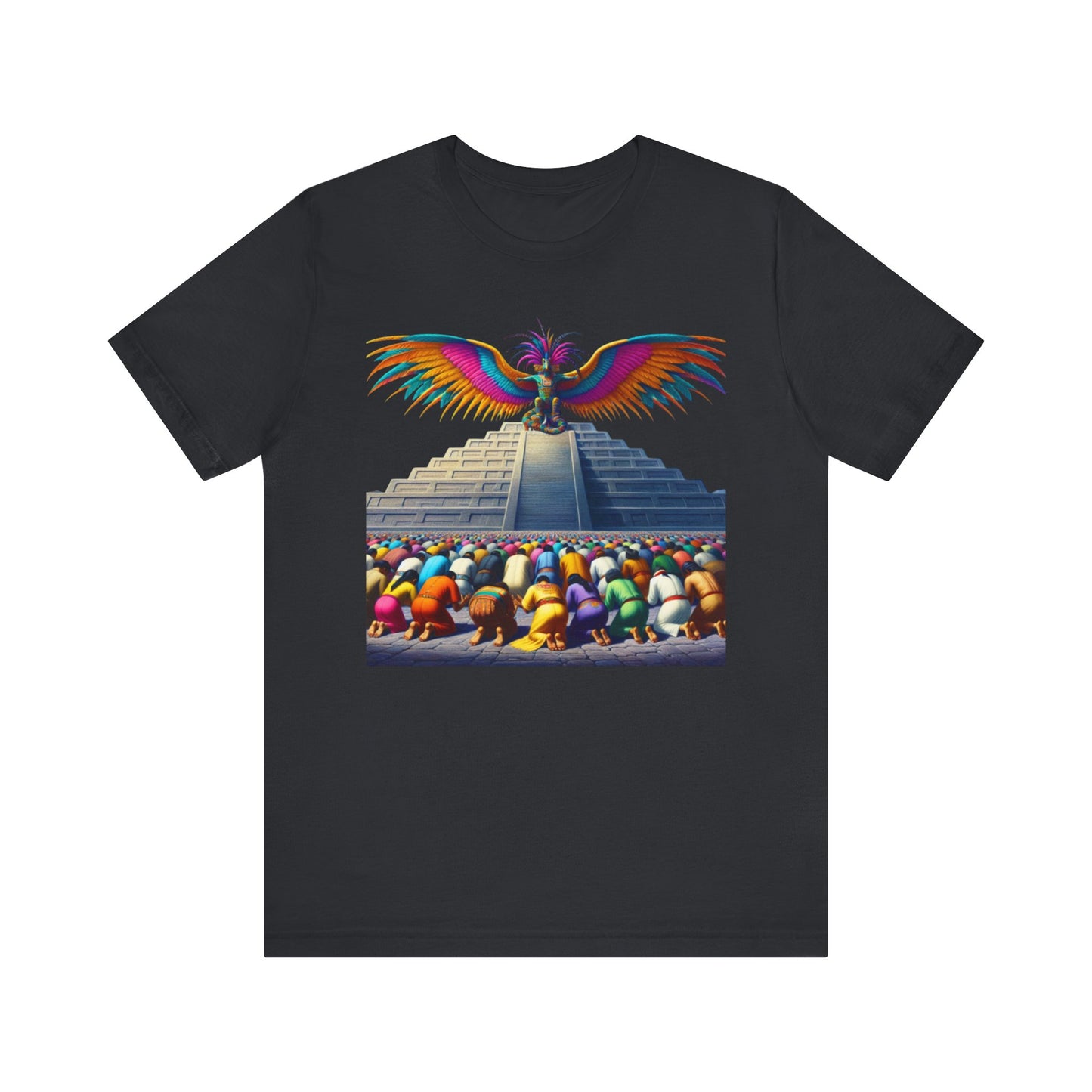 Feathered Serpent, Unisex Jersey Short Sleeve Tee - Psychonaut Swag