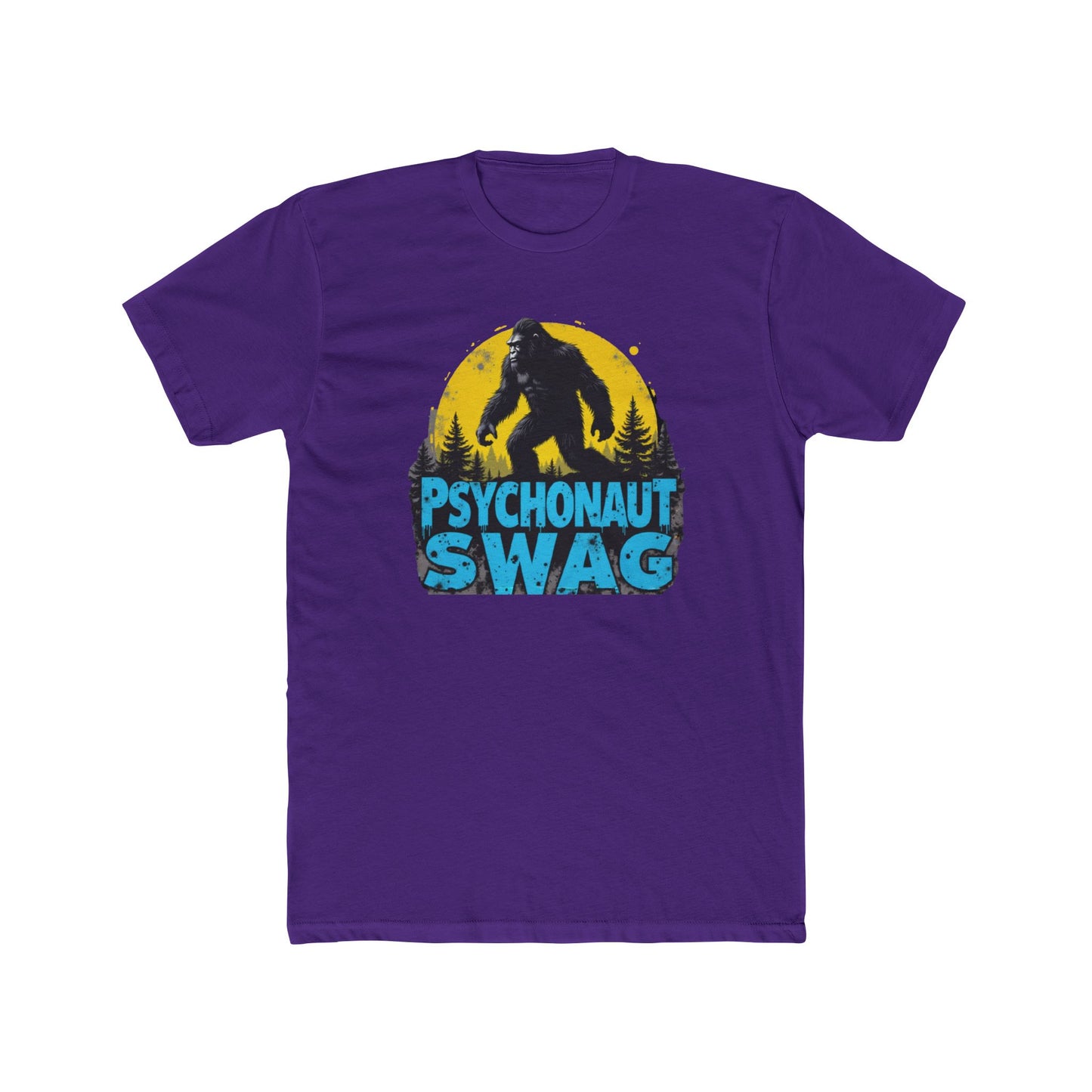 Sasquatch Stroll, Psychonaut Swag, Casual T-Shirt, Adventure Gear, Nature Lover's Gift, Cool Graphic Tee, Gift for Explorers
