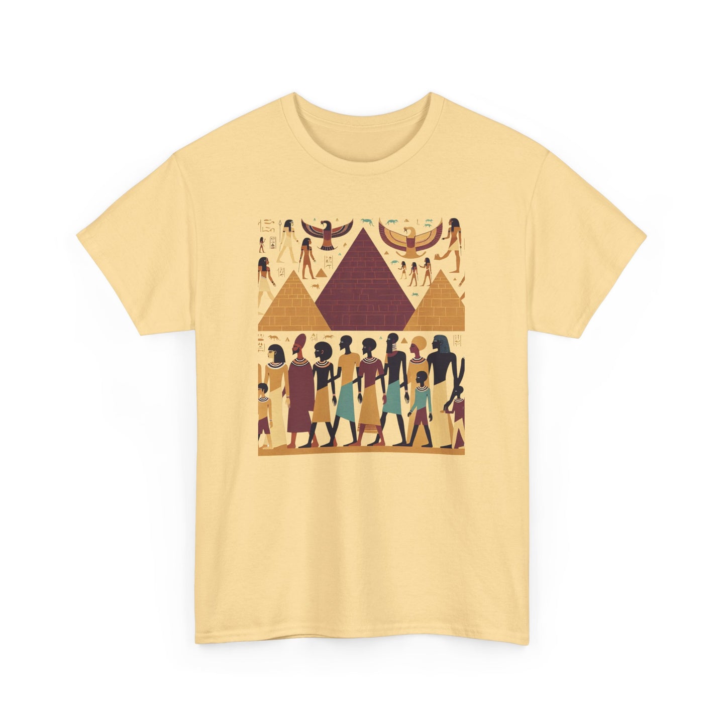 Hieroglyphic Recall, Unisex Heavy Cotton Tee - Psychonaut Swag