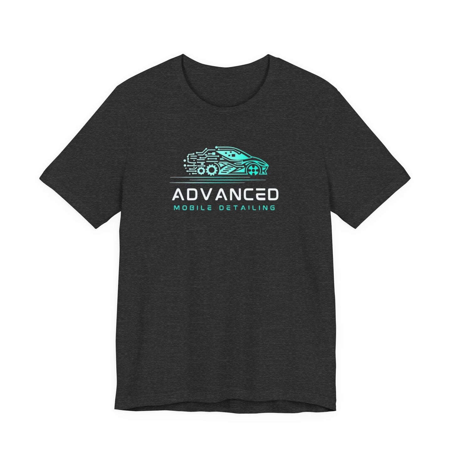 Advanced Mobile Detailing, Super soft style, Unisex Tee, Car Enthusiast Shirt, Automotive Gift, Stylish Car Wash Tee, Perfect for Mechanics, Birthday or Holiday Gift