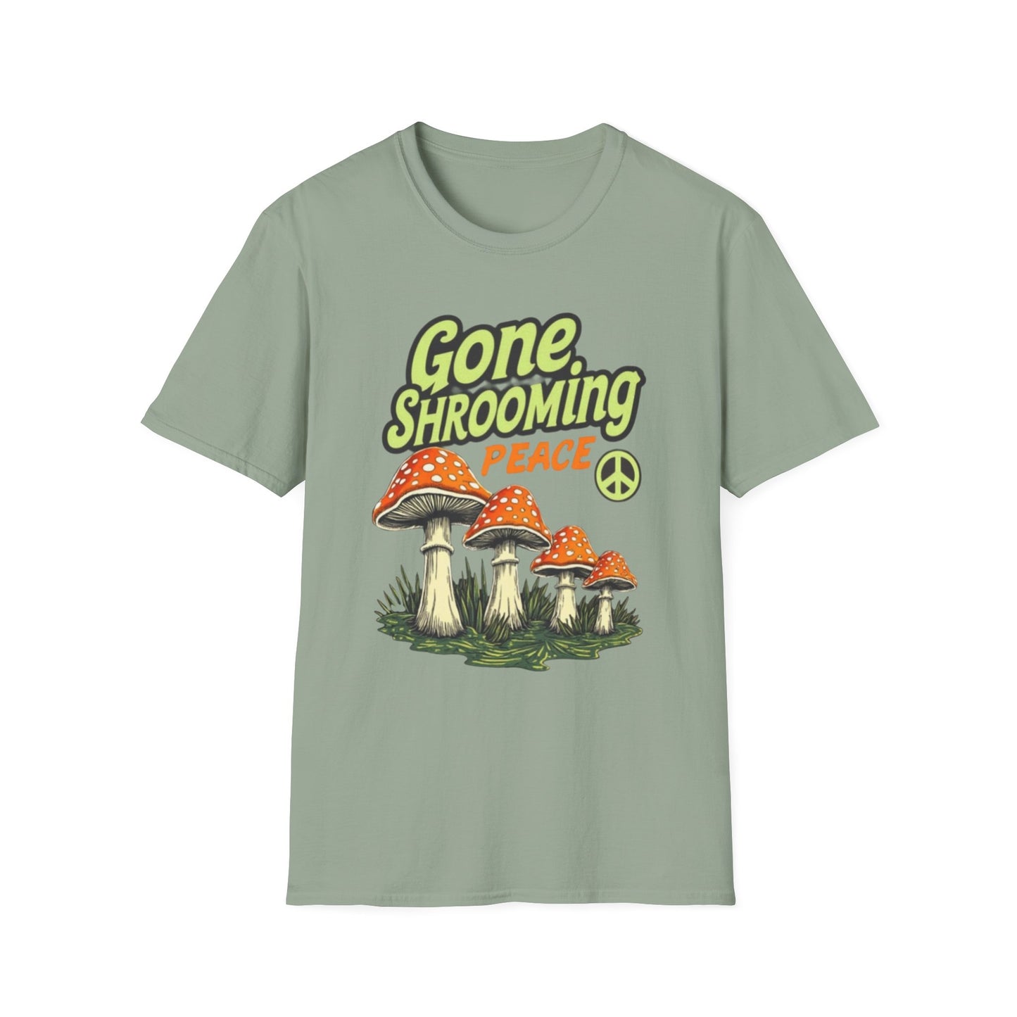 Gone Shrooming Unisex T-Shirt - Funny Mushroom Tee for Nature Lovers, Gift for Hikers, Campers, and Outdoor Enthusiasts - Psychonaut Swag