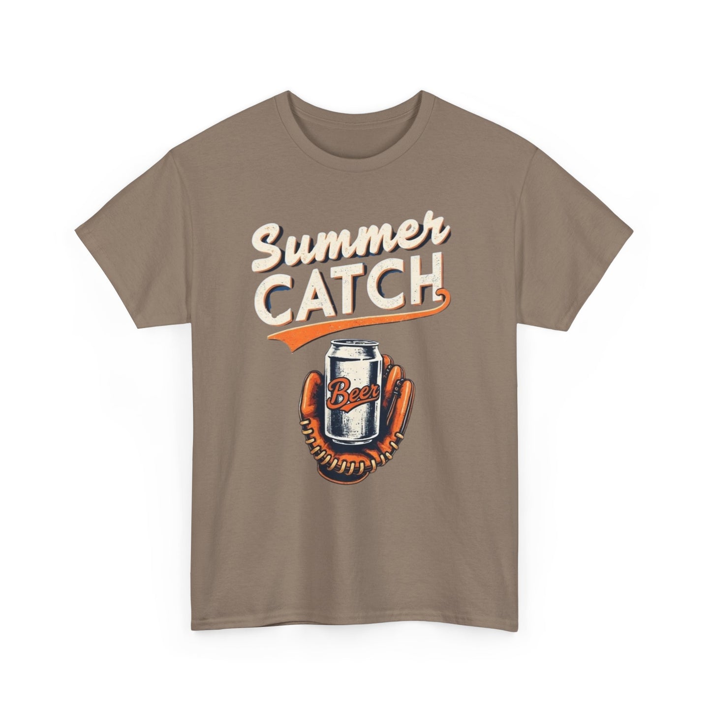 Summer Catch Tee, Casual Summer Shirt, Gift for Beer Lovers, Fun Graphic T-Shirt, Perfect for BBQs and Picnics - Psychonaut Swag