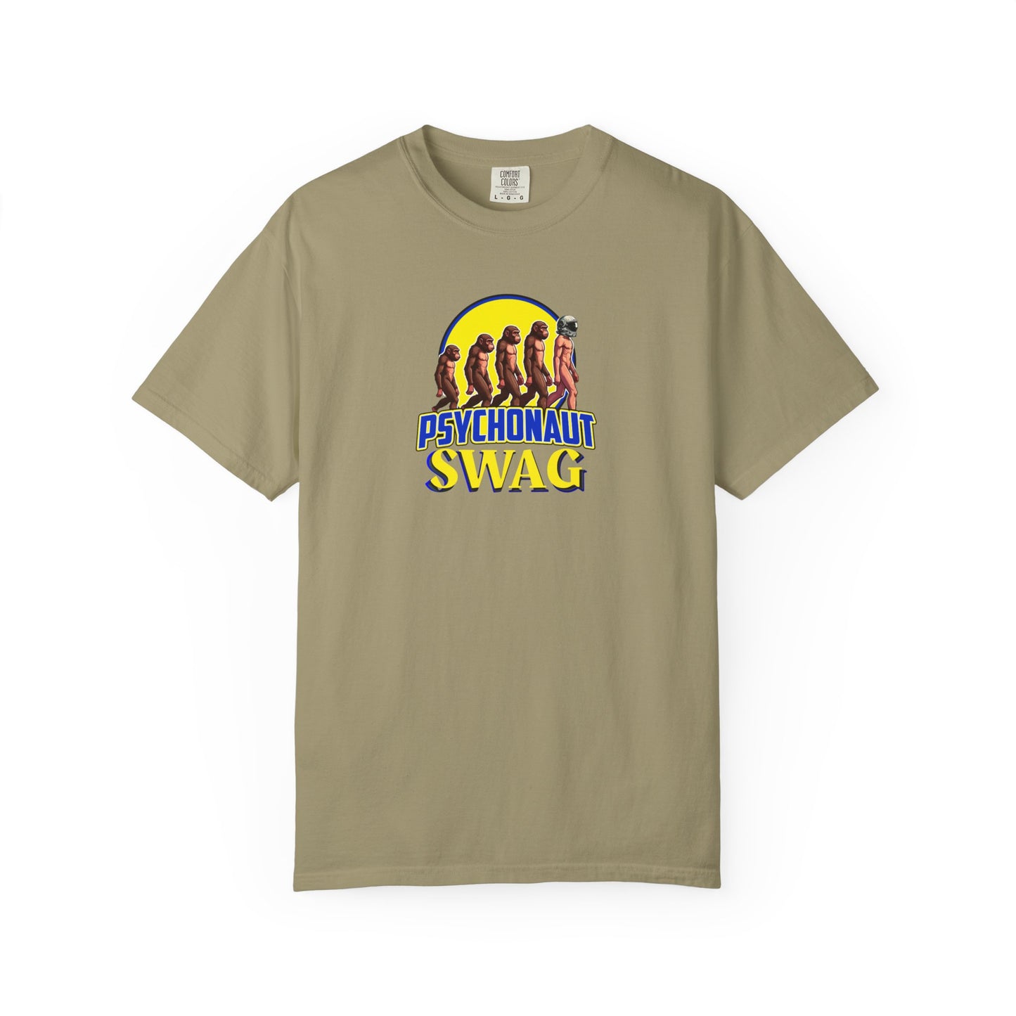 Psychonaut Swag small biz,  Unisex Garment-Dyed T-Shirt | Unique Gift for Festival Lovers, Streetwear, Casual Style, Summer Wardrobe, Psychedelic Art