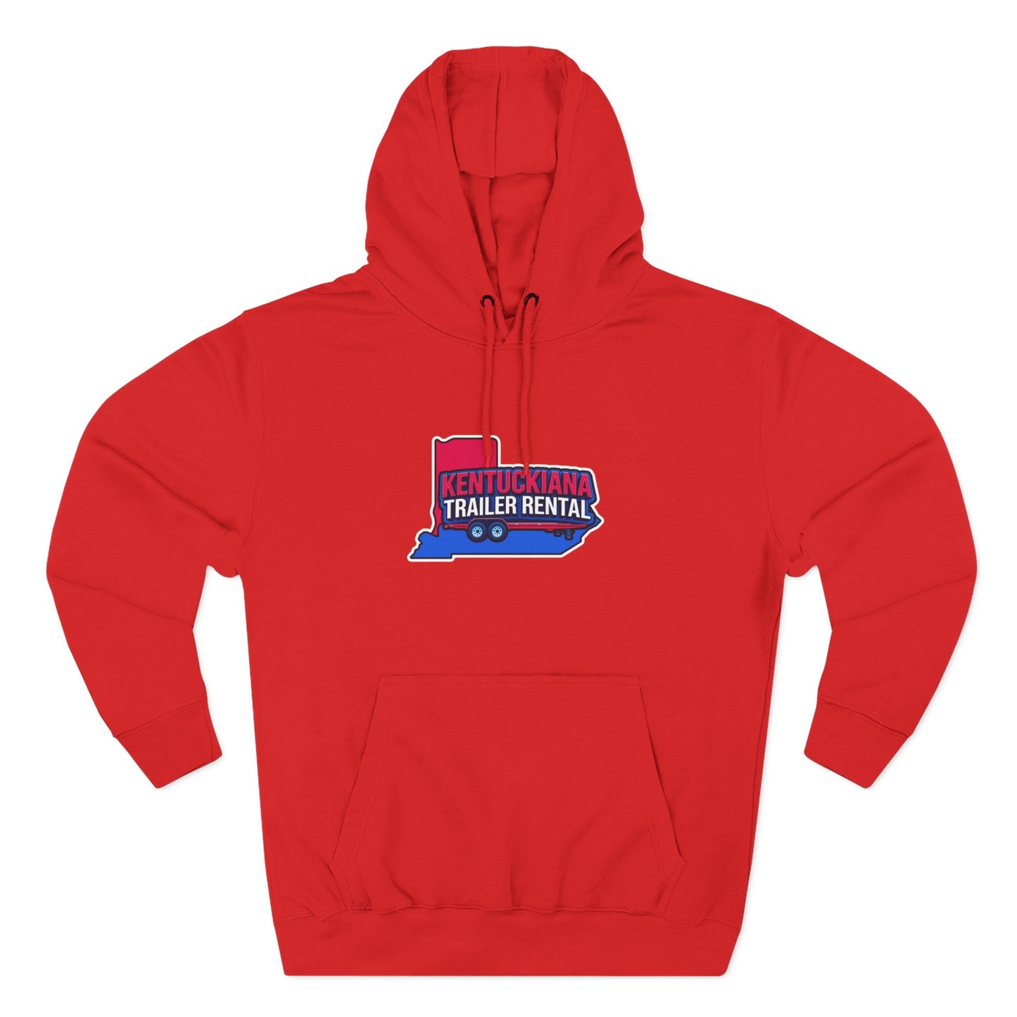 Kentuckiana Trailer Rental Hoodie | Cozy Casual Wear, Perfect for Road Trips, Gift for Outdoor Enthusiasts, Iconic Travel Style