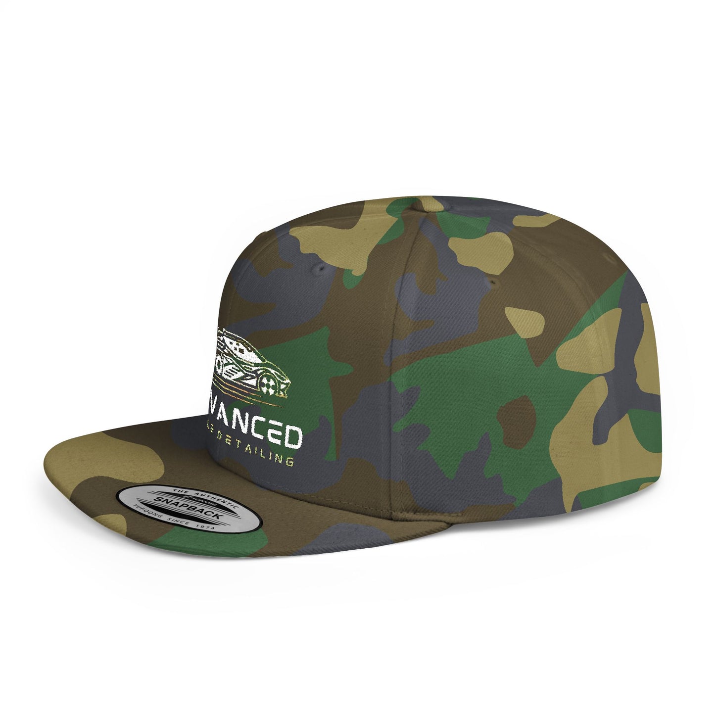 Mobile Detailing, Stylish Flat Bill Snapback Hat - Perfect for Summer Outings, Sports Events, Festivals, Stylish Gift, Trendy Fashion Accessory