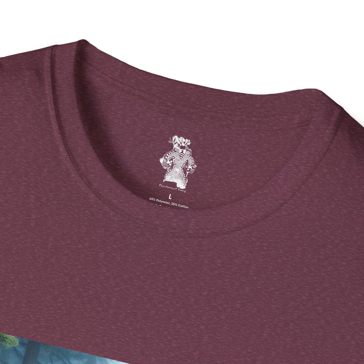Unisex Tee - Mystical Bigfoot and Alien Encounter in the Woods - Psychonaut Swag
