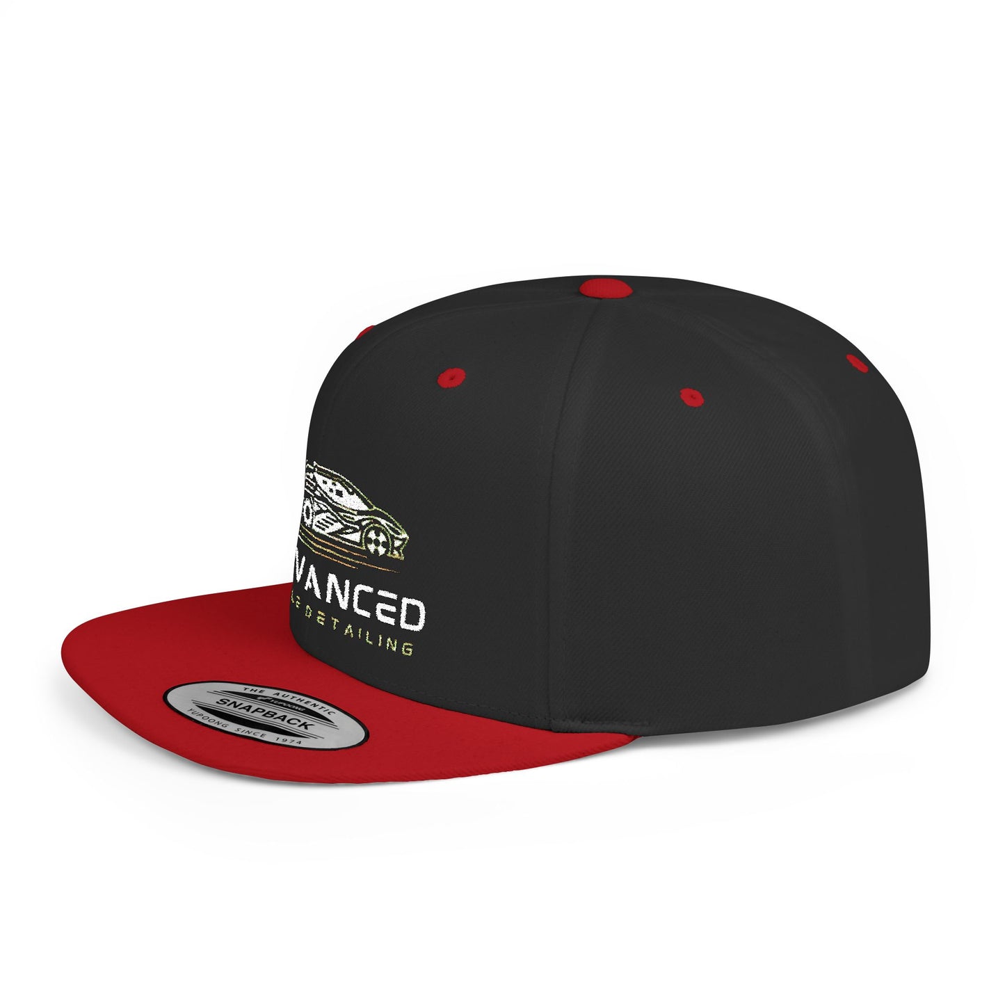 Mobile Detailing, Stylish Flat Bill Snapback Hat - Perfect for Summer Outings, Sports Events, Festivals, Stylish Gift, Trendy Fashion Accessory