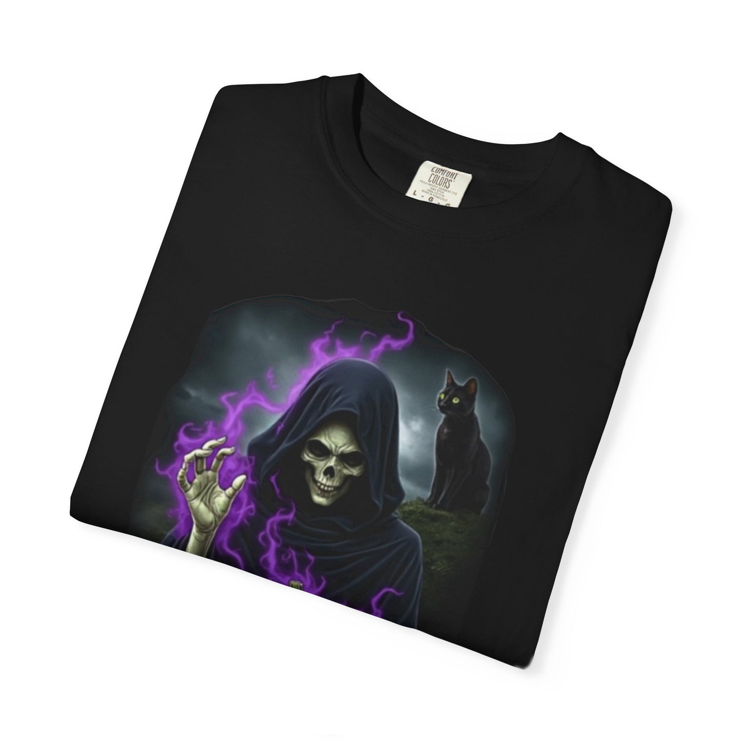 Spooky Halloween T-Shirt, Unisex Garment-Dyed Tee, Trick or Treat Shirt, Fall Fashion, Halloween Costume, Gift for Halloween Lovers