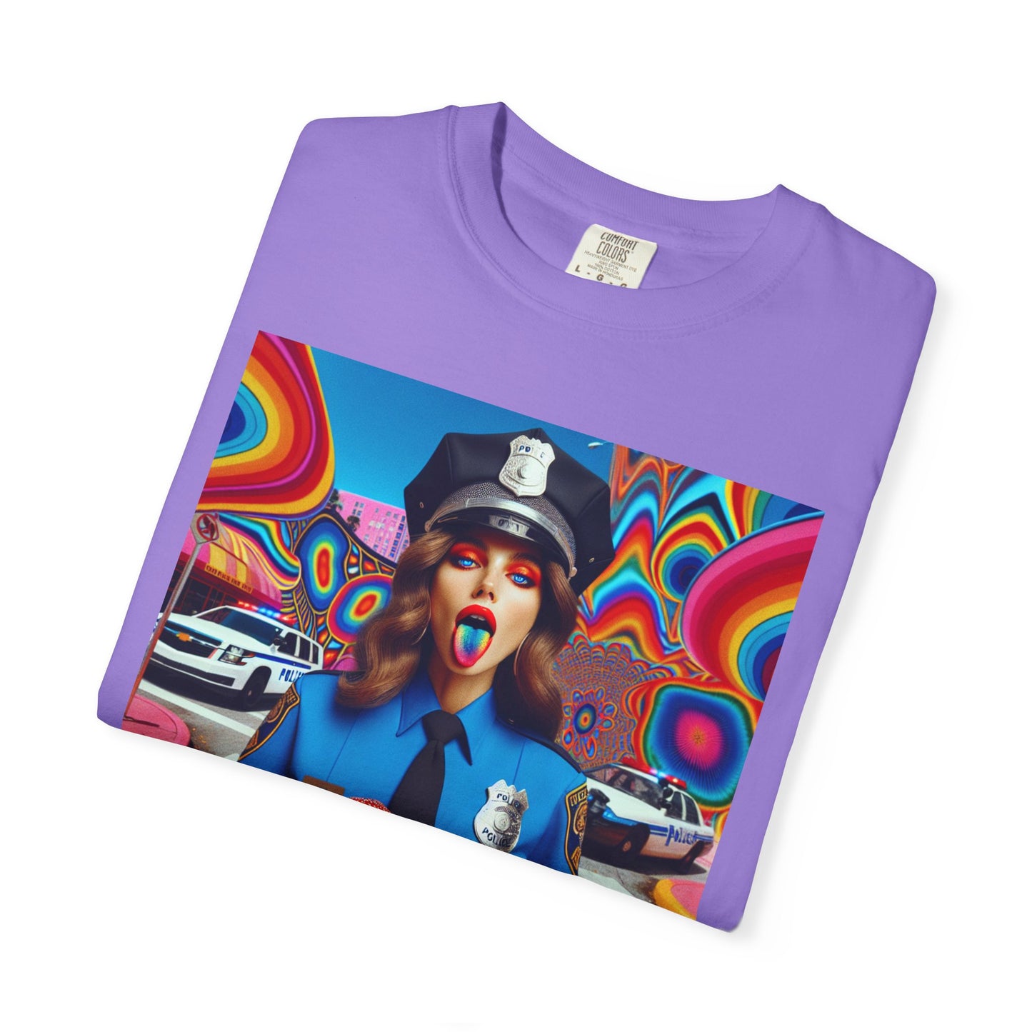 Holding, Unisex Garment-Dyed T-shirt - Psychonaut Swag