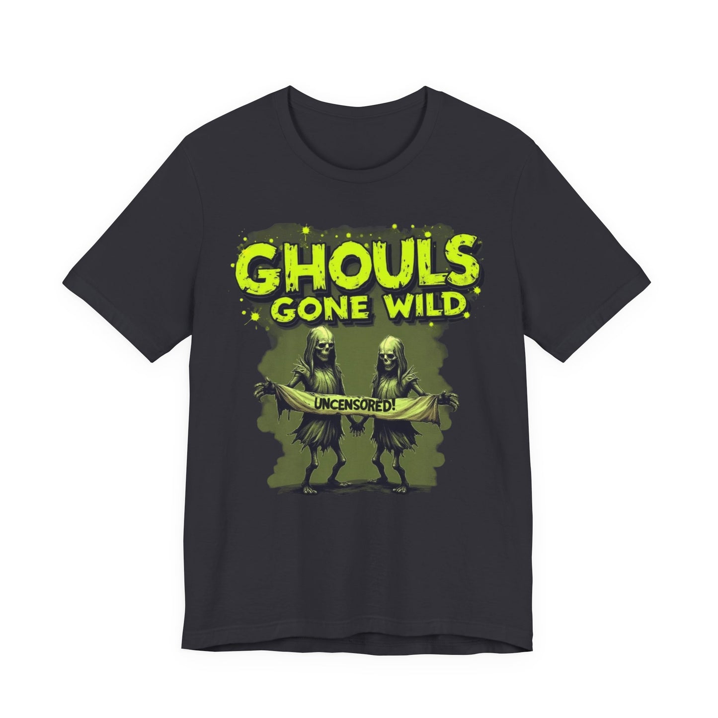 Ghouls Gone Wild Tee, Funny Halloween T-Shirt, Unisex Graphic Tee, Spooky Party Shirt, Casual Wear for Halloween