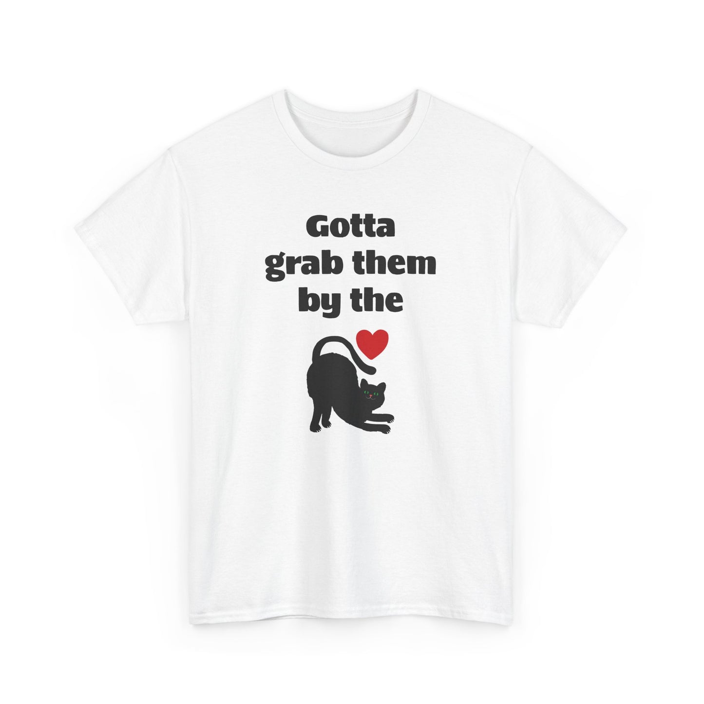 Grab the Cat, Unisex Heavy Cotton Tee - Psychonaut Swag
