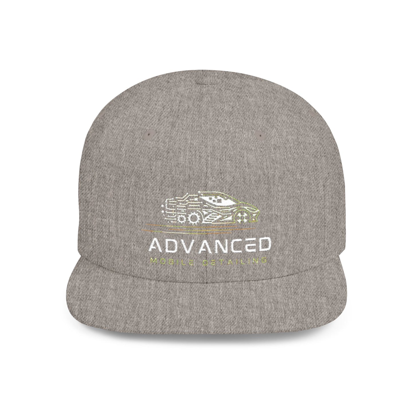 Mobile Detailing, Stylish Flat Bill Snapback Hat - Perfect for Summer Outings, Sports Events, Festivals, Stylish Gift, Trendy Fashion Accessory