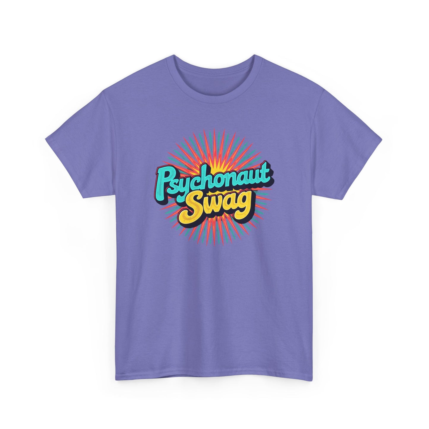 Psychonaut Swag, Atom light Tee, Psychedelic Graphic Tee, Unisex Heavy Cotton Tee, Casual Wear, Music Festival Shirt, Gift for Stoners, Vintage Style T-Shirt - Psychonaut Swag