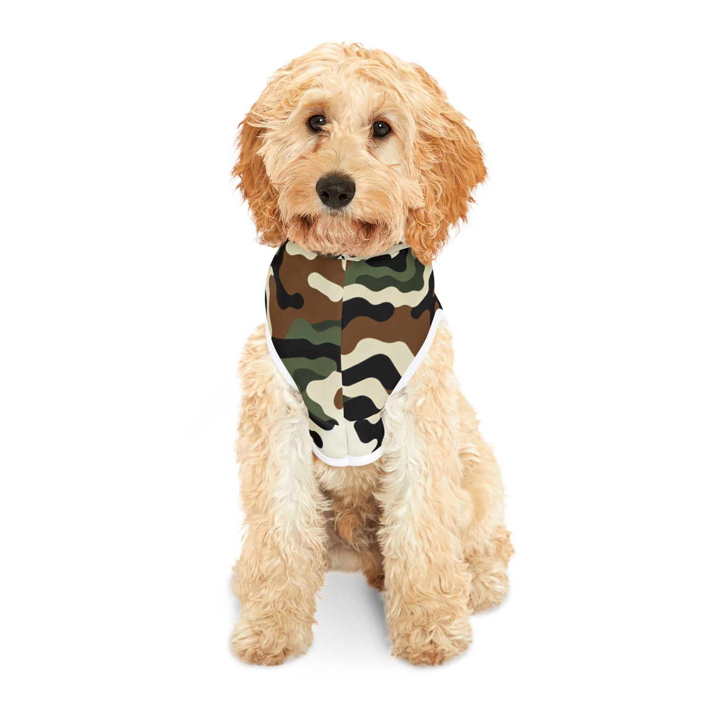 Hoodies for Hounds, Army Camo, Pet Hoodie - Psychonaut Swag