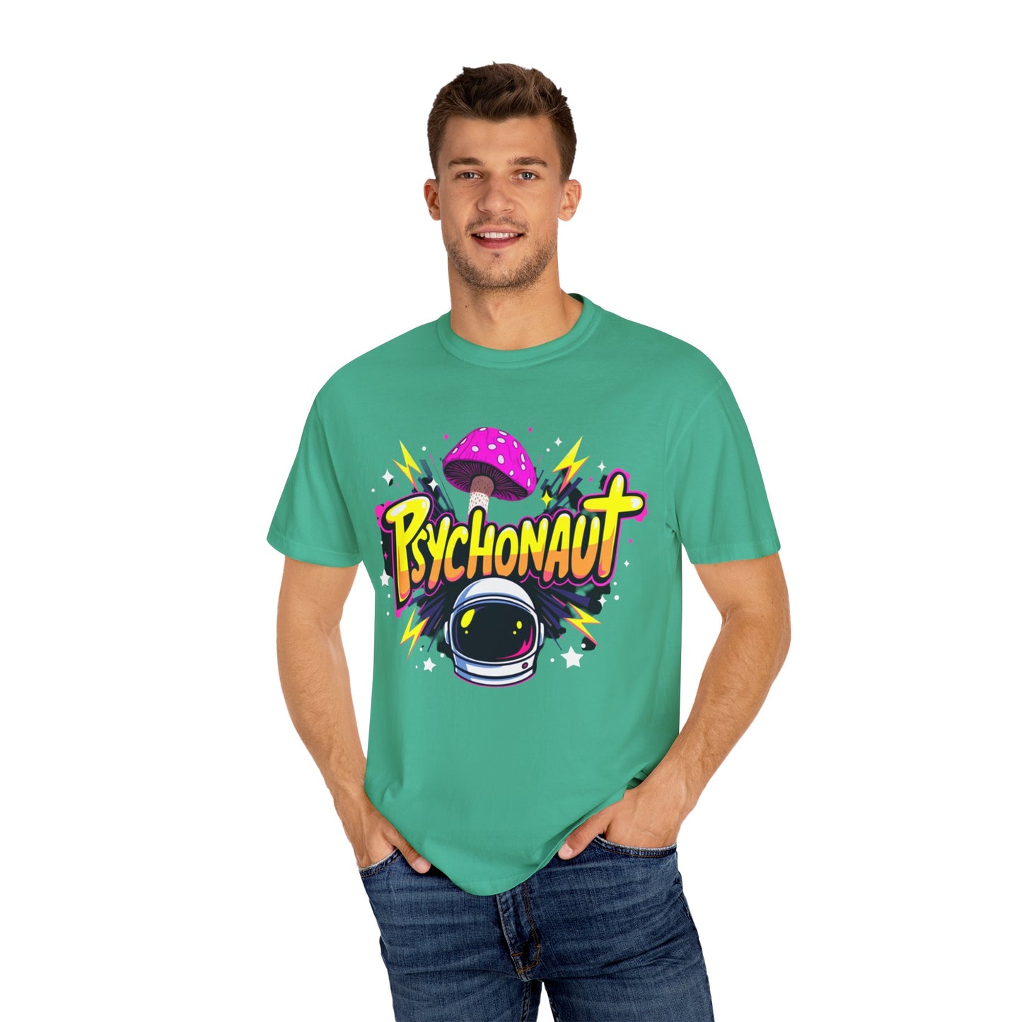 Psychonaut Explorer, Unisex Graphic T-Shirt - Fun, Colorful Space Design for Adventure Lovers - Psychonaut Swag