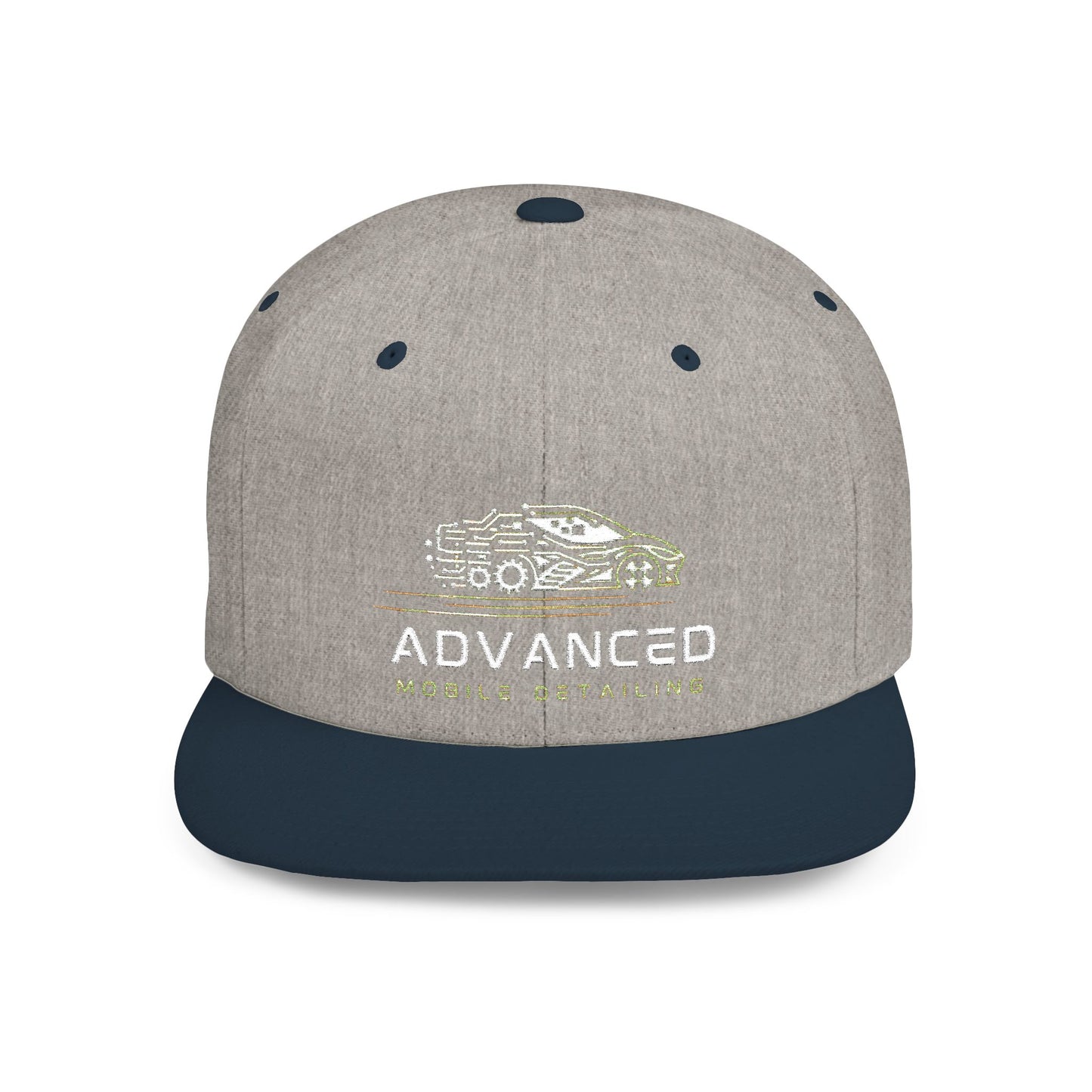 Mobile Detailing, Stylish Flat Bill Snapback Hat - Perfect for Summer Outings, Sports Events, Festivals, Stylish Gift, Trendy Fashion Accessory
