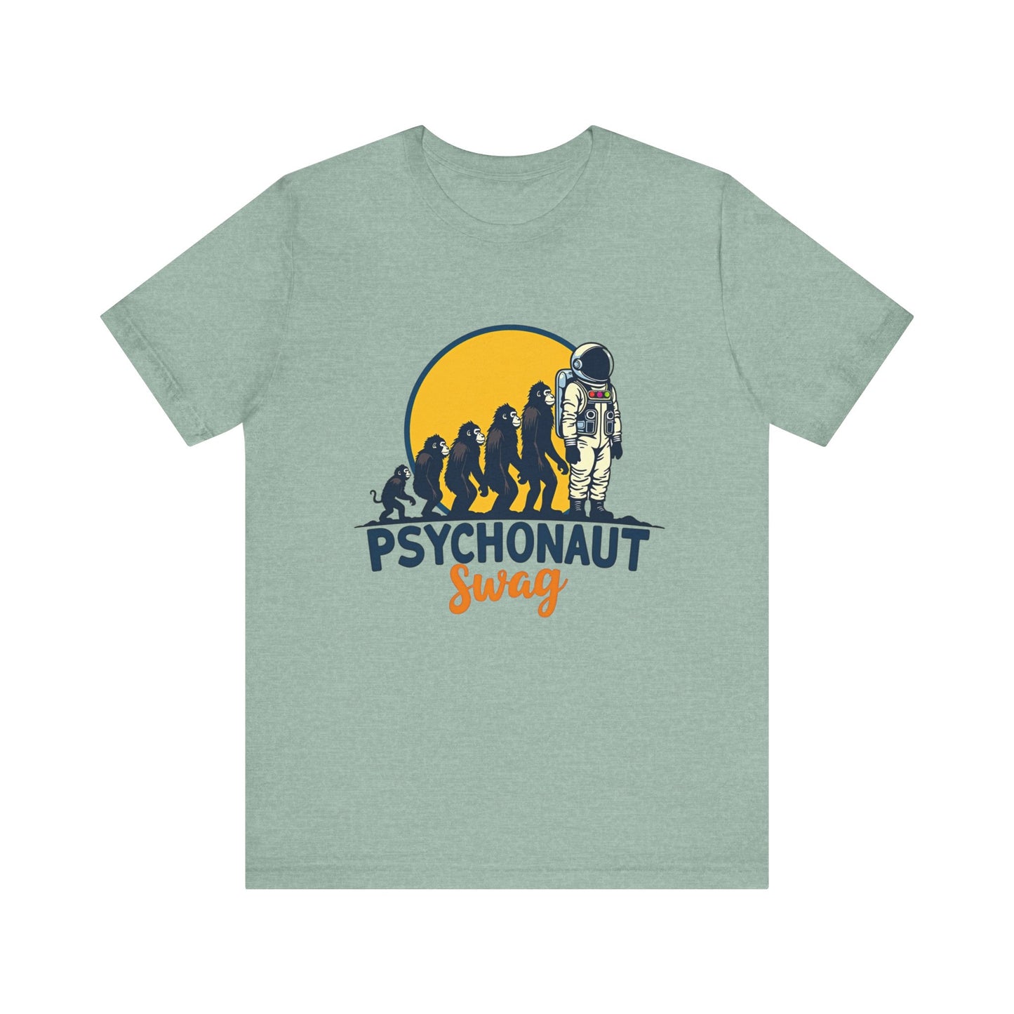 Psychonaut Swag Retro Tee - Unisex Jersey Short Sleeve T-Shirt - Psychonaut Swag