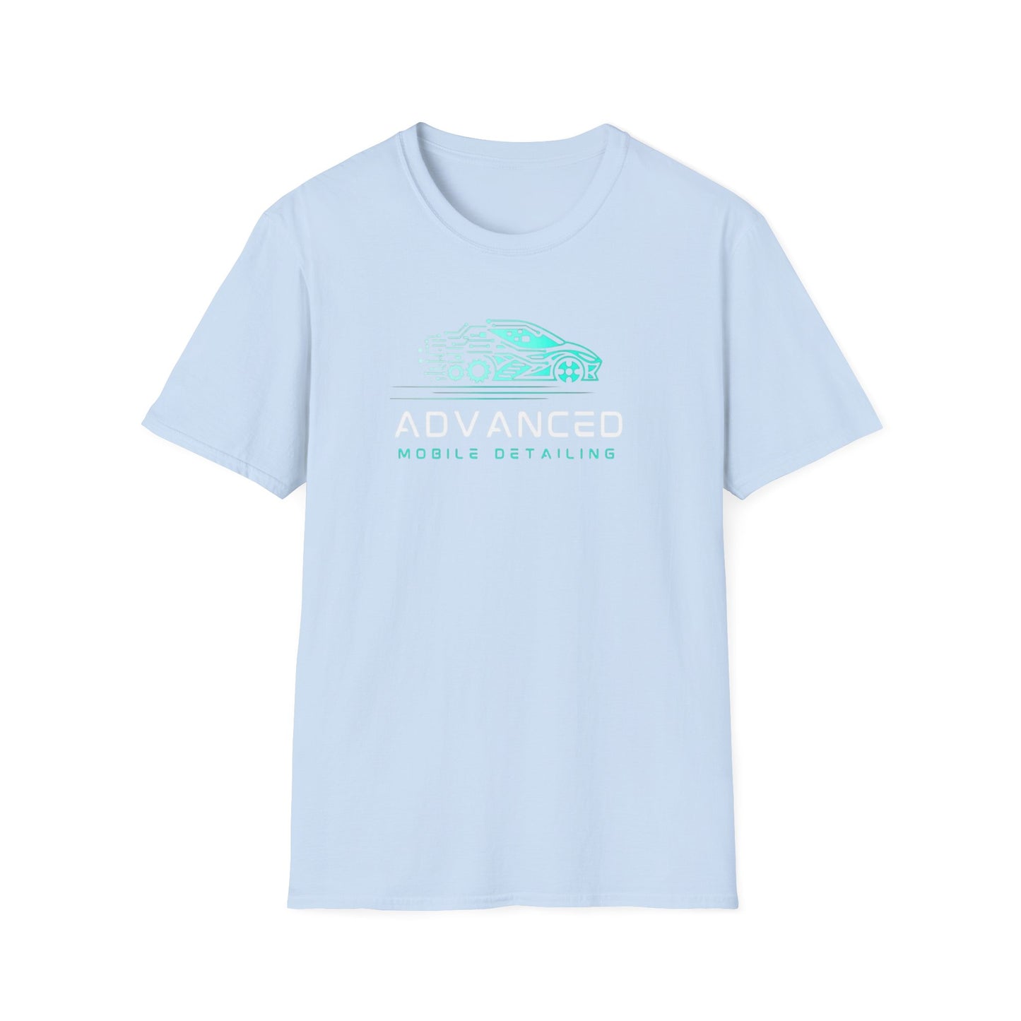Advanced Mobile, classic tee, Unisex Softstyle T-Shirt - Perfect for Auto Lovers, Gifts, Mobile Detailing, Casual Wear, and Car Shows