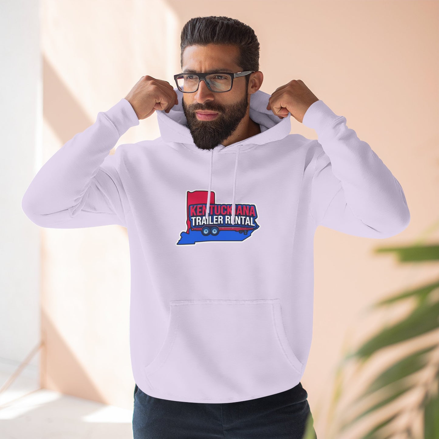 Kentuckiana Trailer Rental Hoodie | Cozy Casual Wear, Perfect for Road Trips, Gift for Outdoor Enthusiasts, Iconic Travel Style