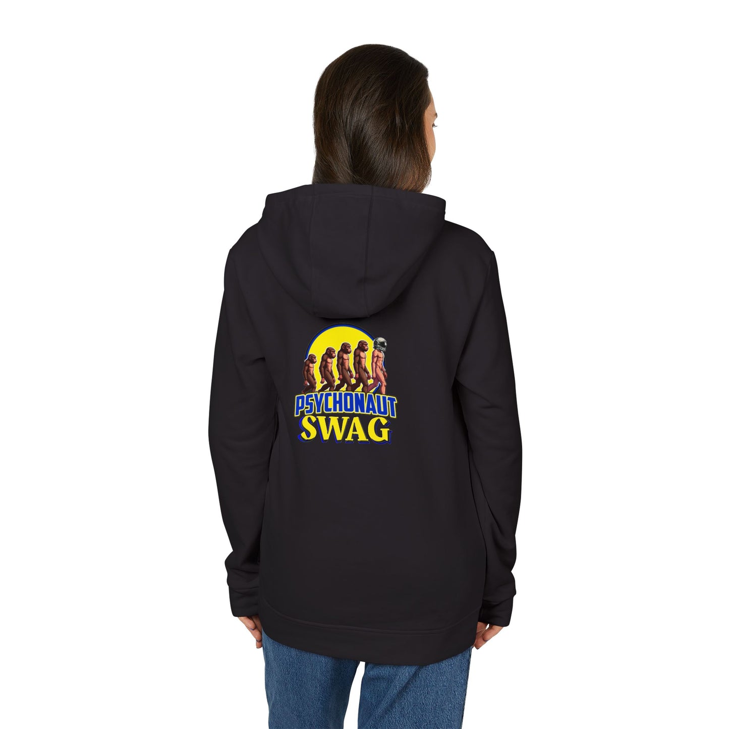 Psychonat Swag Logo, adidas Unisex Fleece Hoodie - Psychonaut Swag