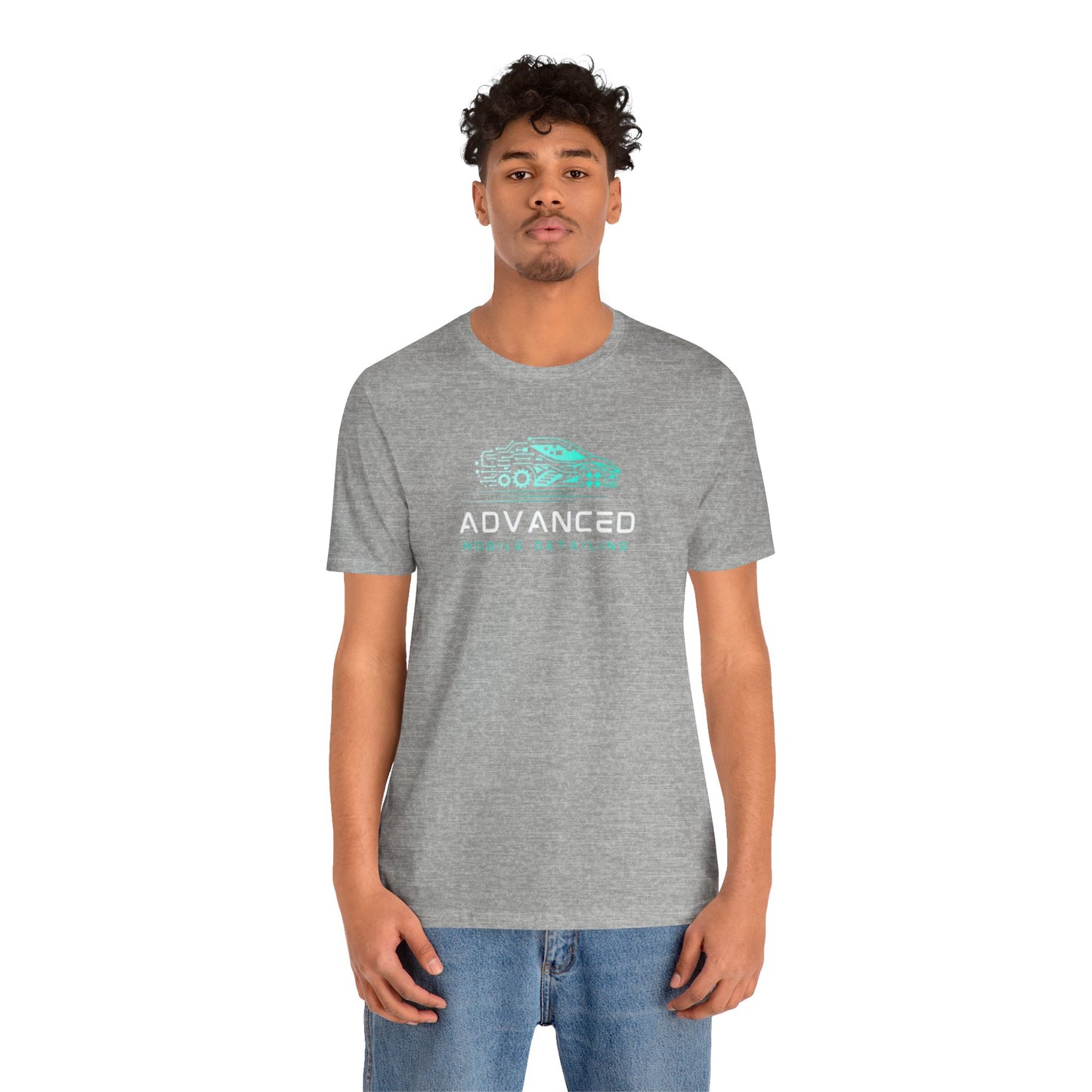 Advanced Mobile Detailing, Super soft style, Unisex Tee, Car Enthusiast Shirt, Automotive Gift, Stylish Car Wash Tee, Perfect for Mechanics, Birthday or Holiday Gift
