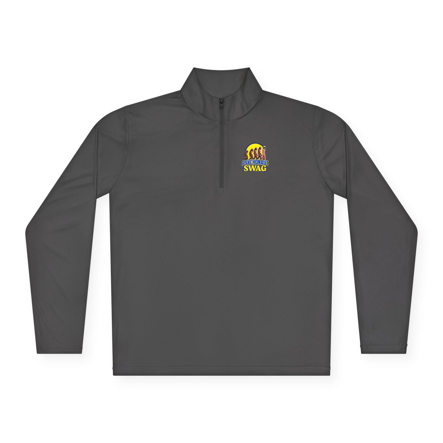 Small Biz Swag, Stylish Unisex Quarter-Zip Pullover - Trendy, Comfortable, Ideal for Outdoor Activities, Gifts, Travel, Everyday Wear