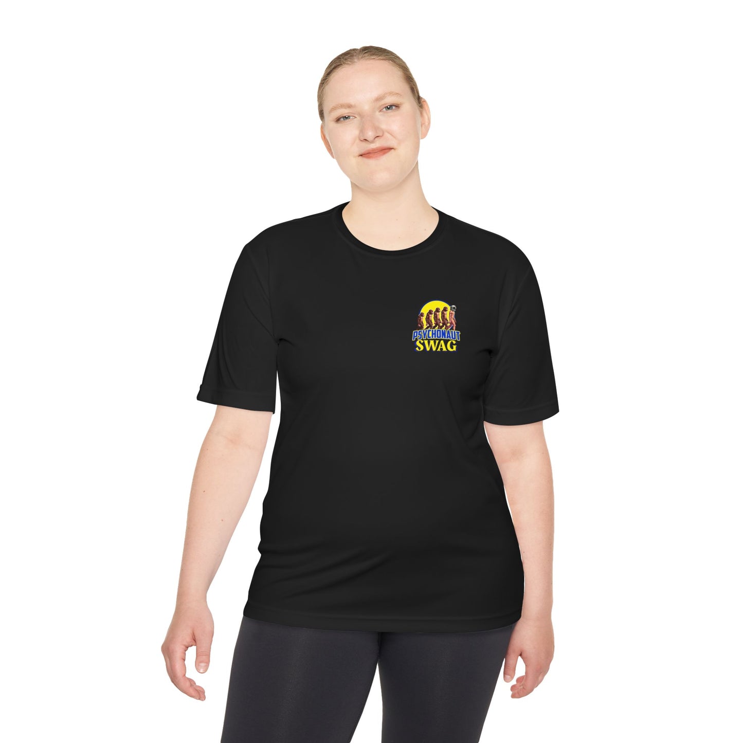 Psychonaut Swag, Small Biz, Unisex Moisture Wicking Tee, Workout Shirt, Gift for Car Enthusiasts, Casual Wear, Summer Activewear