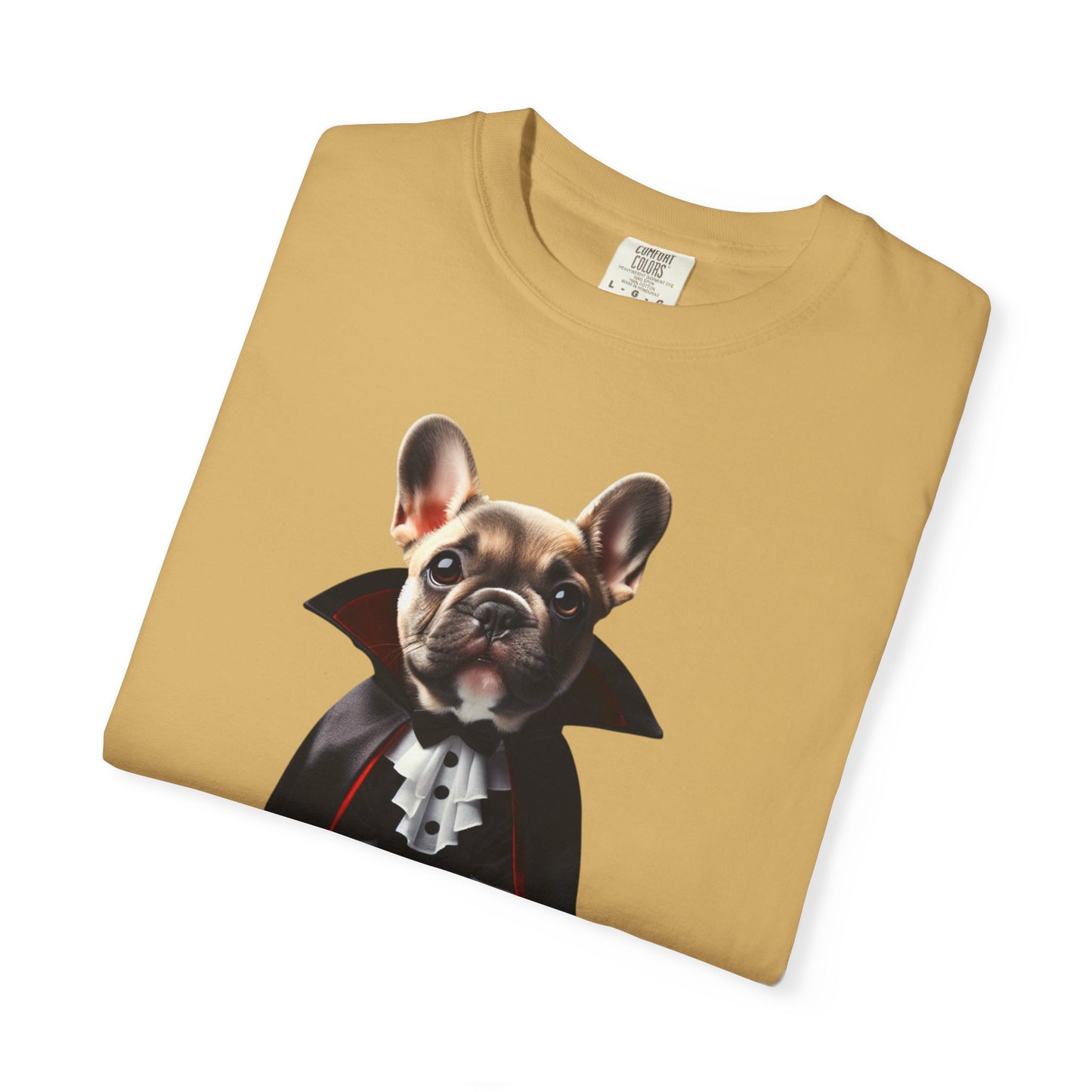Funny French Bulldog Vampire T-Shirt, Pet Lover Gift, Halloween Costume Tee, Dog Theme Apparel, Unisex Graphic Shirt