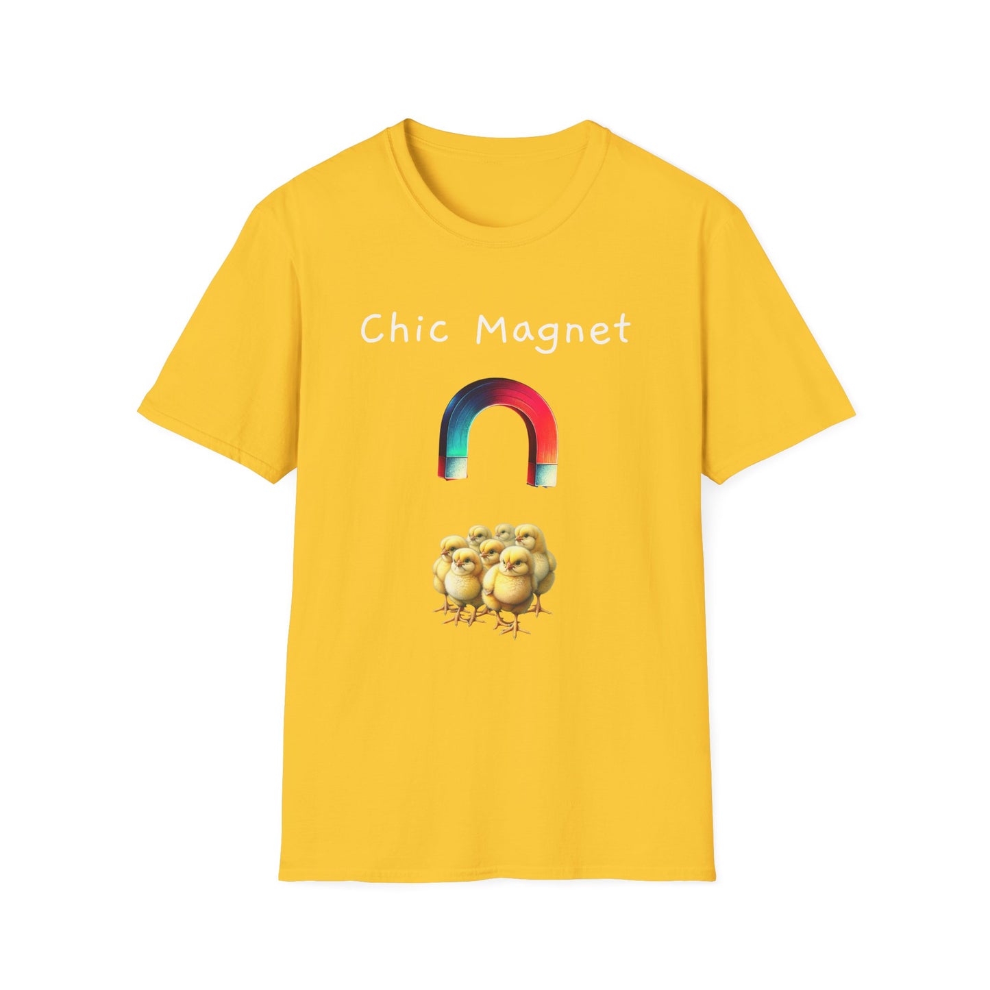 Chic Magnet Unisex Softstyle T-Shirt - Fun and Quirky Graphic Tee - Psychonaut Swag