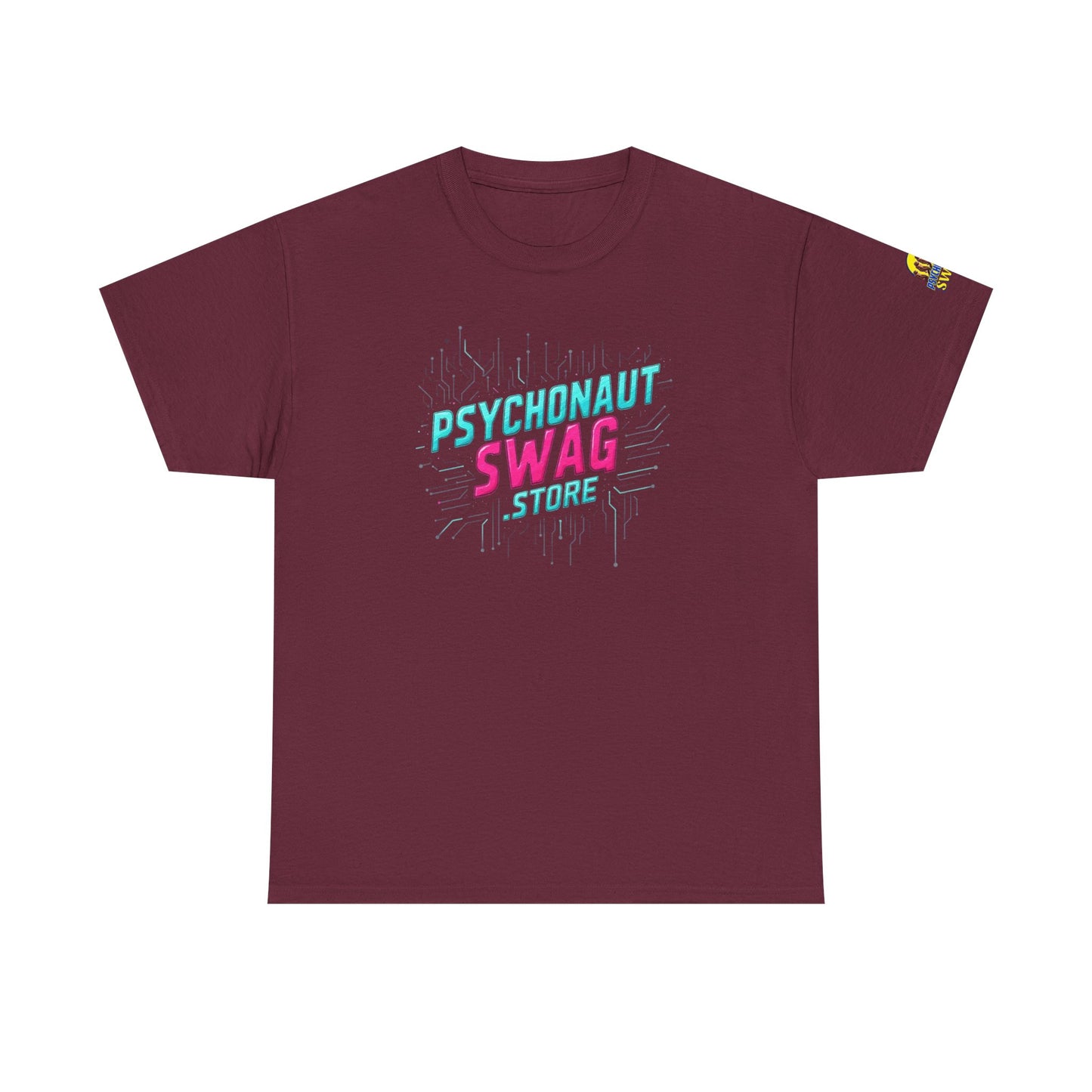 Psychonaut Swag, Human Billboard, Unisex Heavy Cotton Tee