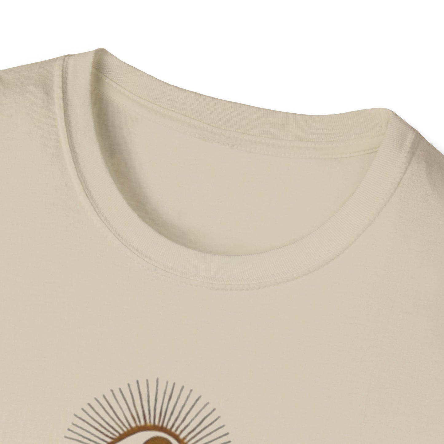 Third Eye insight, Open Unisex Softstyle T-Shirt, Spiritual Gift, Graphic Tee, Meditation Apparel, Casual Wear, Yoga Clothing, Unique T-Shirt - Psychonaut Swag