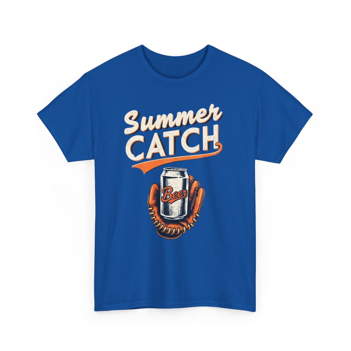 Summer Catch Tee, Casual Summer Shirt, Gift for Beer Lovers, Fun Graphic T-Shirt, Perfect for BBQs and Picnics - Psychonaut Swag