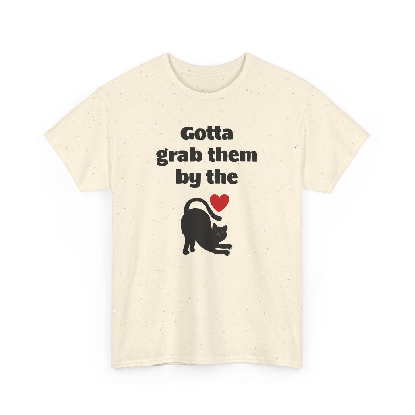 Grab the Cat, Unisex Heavy Cotton Tee - Psychonaut Swag