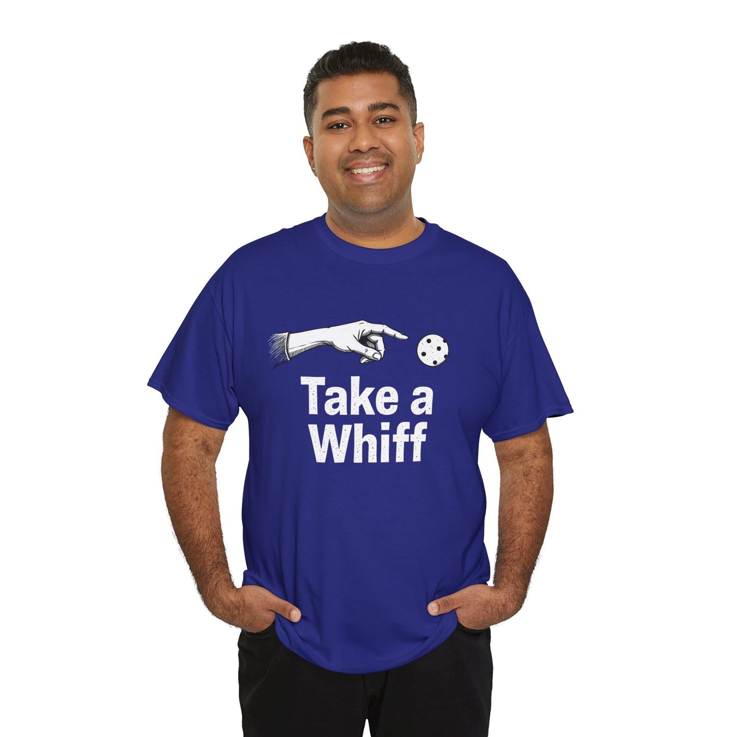 Take a whiff, Unisex Heavy Cotton Tee - Perfect for Fun Gatherings, Casual Outings, Gifts, and Everyday Wear